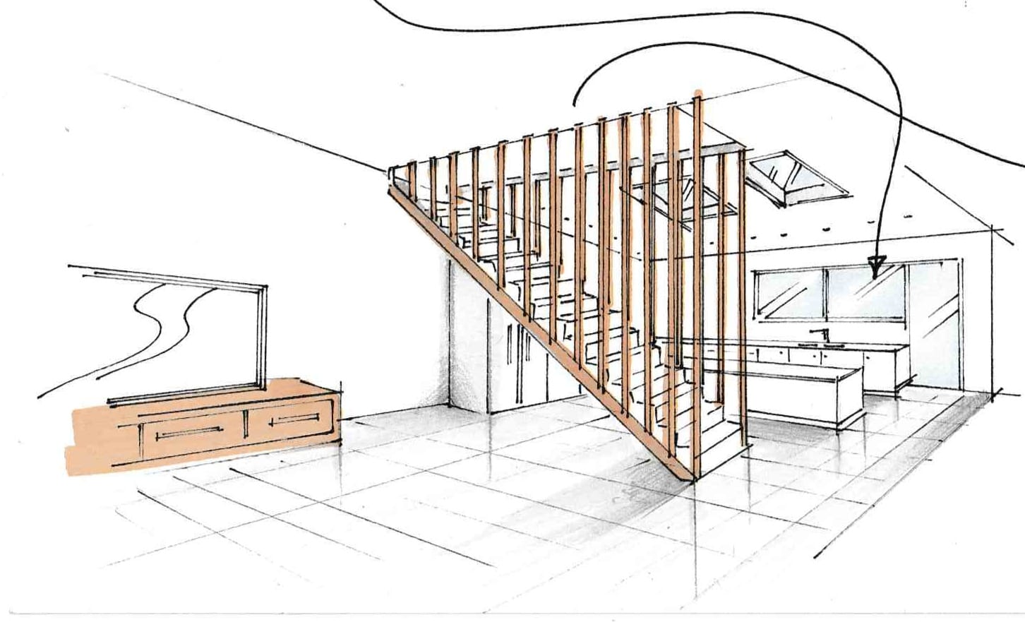 Plan cuisine rénovation cuisine Saint maur des fossés - Paris